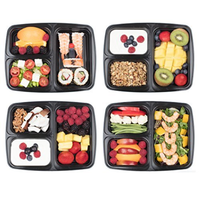 Meal Prep Containers [10 pack] 3 Compartments! - VARFiT