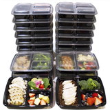 Meal Prep Containers [10 pack] 3 Compartments! - VARFiT